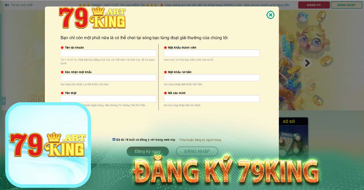 Đăng Ký 79king