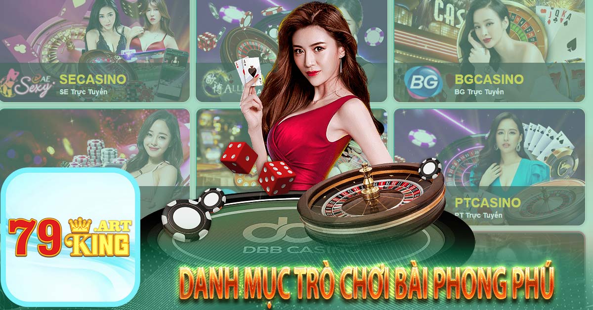 Danh mục trò chơi bài phong phú