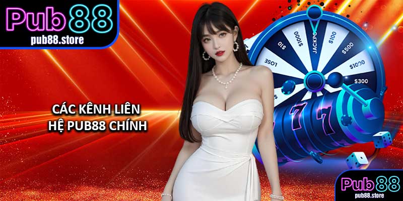 Các kênh liên hệ PUB88 chính